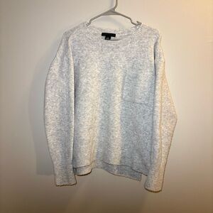 Nordstrom Gray Crew Neck Sweater